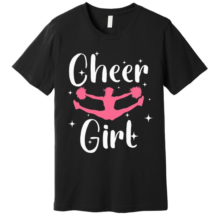 Cheer Squad Cheerleading Funny Cheerleader Premium T-Shirt