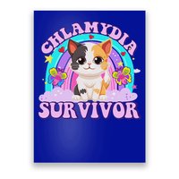 Chlamydia Survivor Cat Meme Poster