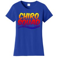 Chiro Squad Chiropractic Funny Chiropractor Novelty Humor Gift Women's T-Shirt