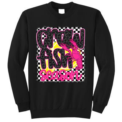 Crawfish Season Crawfish Boil Lobster Cajun Sweatshirt