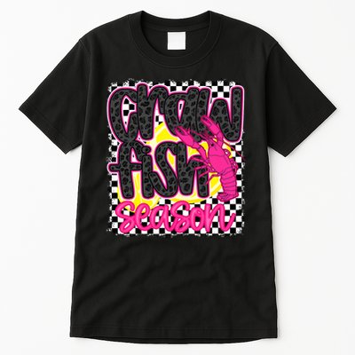 Crawfish Season Crawfish Boil Lobster Cajun Tall T-Shirt