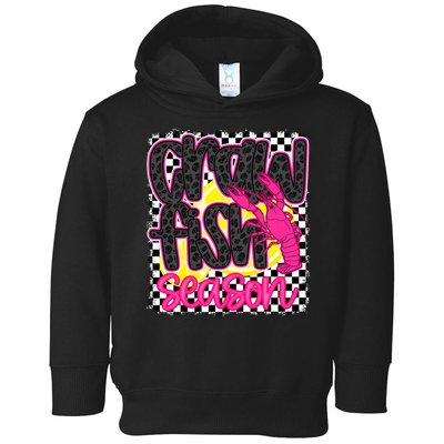 Crawfish Season Crawfish Boil Lobster Cajun Toddler Hoodie
