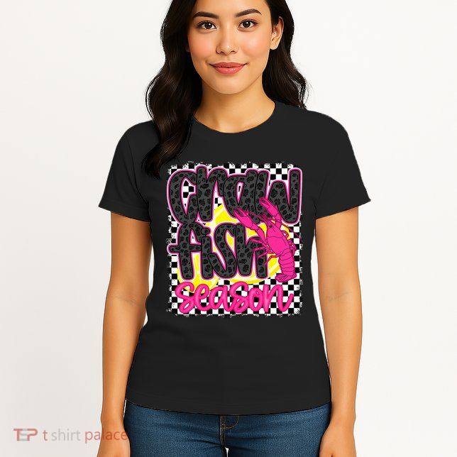 Crawfish Season Crawfish Boil Lobster Cajun Womens T-Shirt