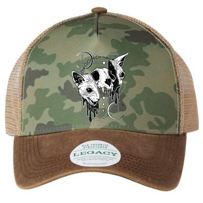 Cosmic Sphynx Legacy Tie Dye Trucker Hat