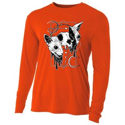 Cosmic Sphynx Cooling Performance Long Sleeve Crew