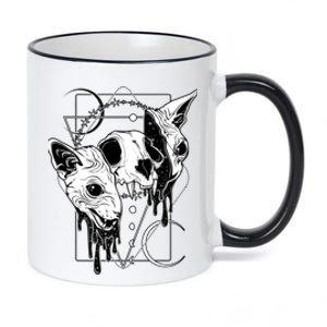 Cosmic Sphynx 11oz Black Color Changing Mug