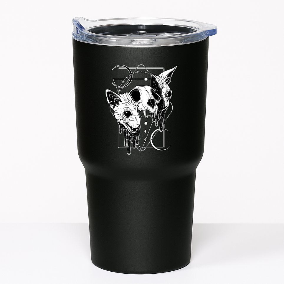 Cosmic Sphynx Tumbler