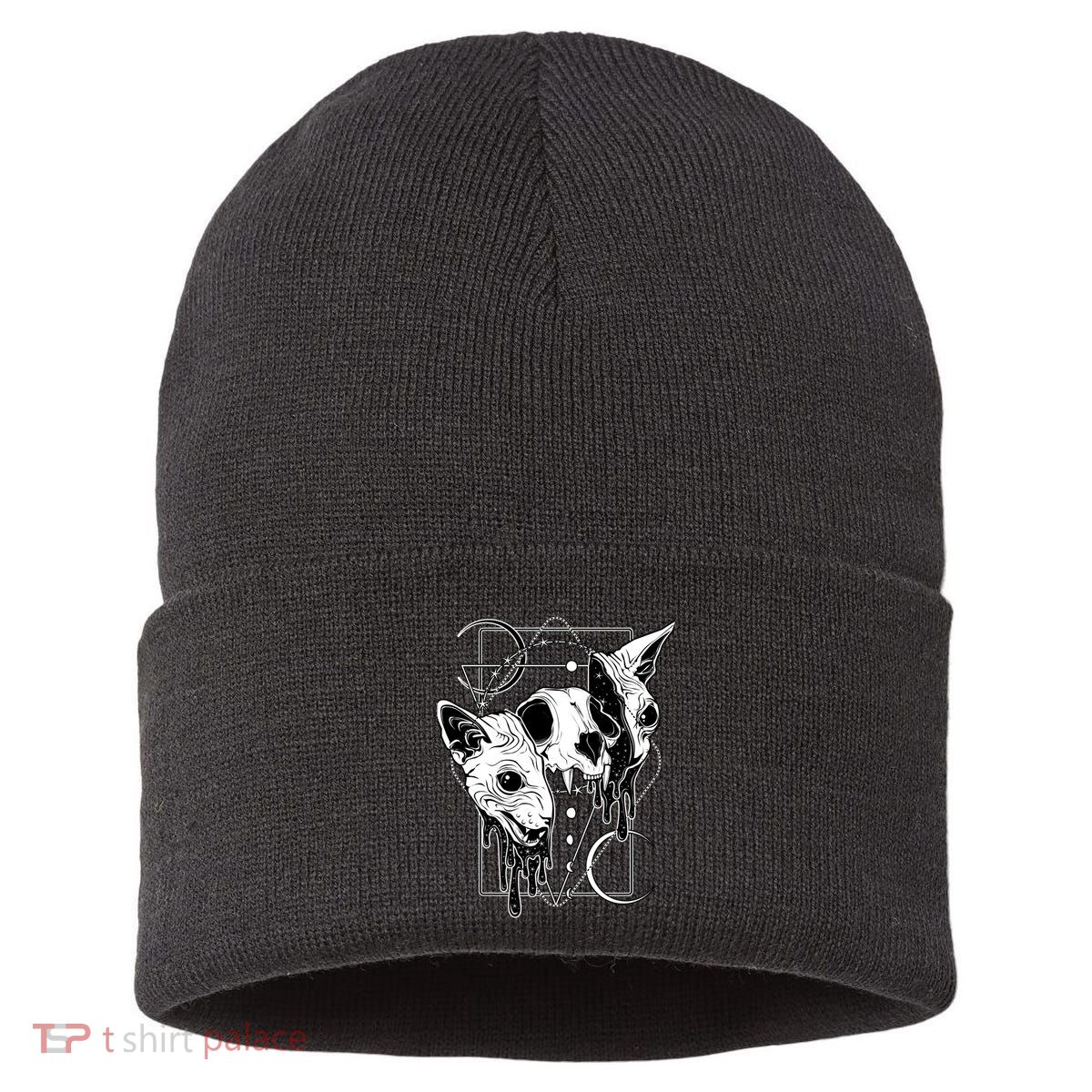 Cosmic Sphynx Sustainable Knit Beanie