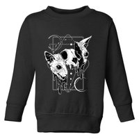 Cosmic Sphynx Toddler Sweatshirt