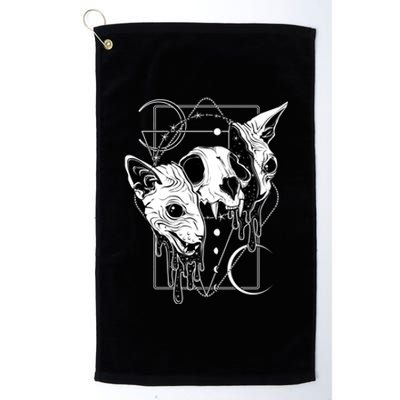 Cosmic Sphynx Platinum Collection Golf Towel