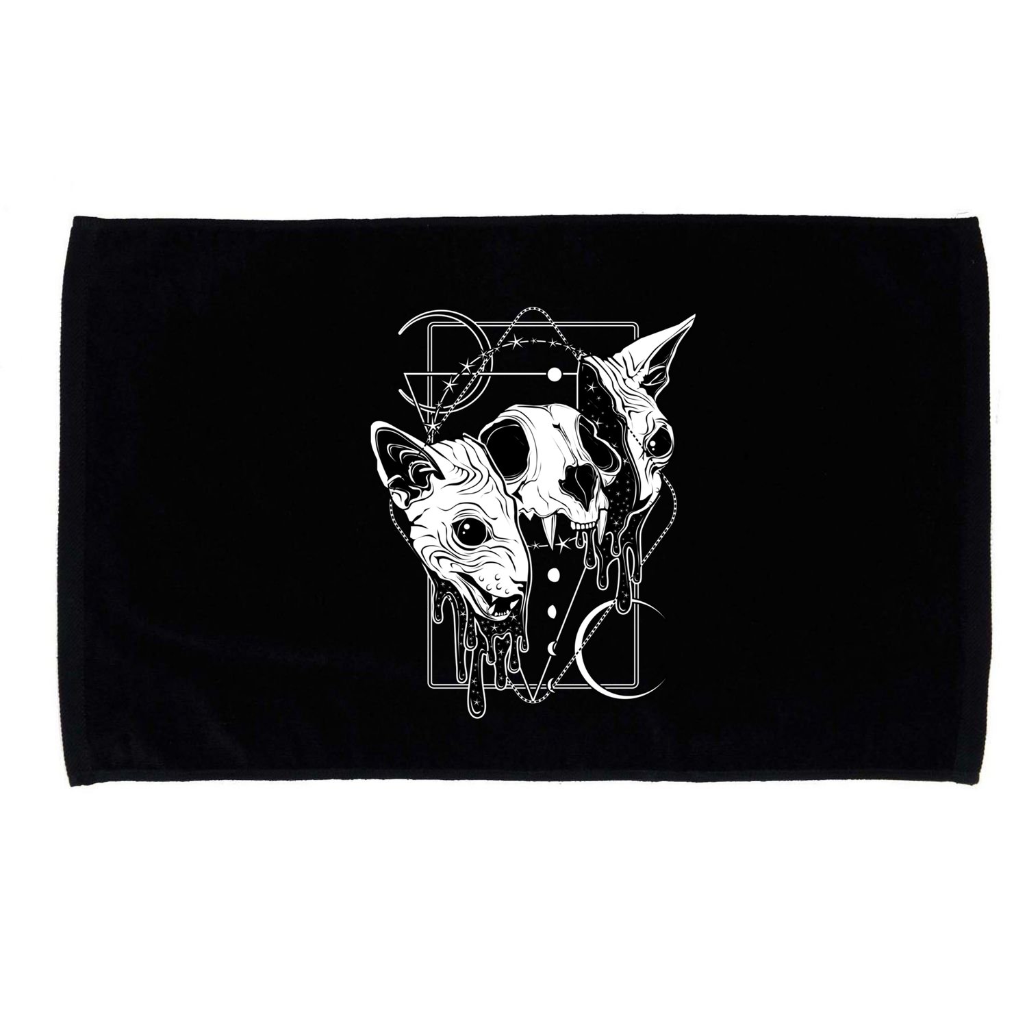 Cosmic Sphynx Microfiber Hand Towel
