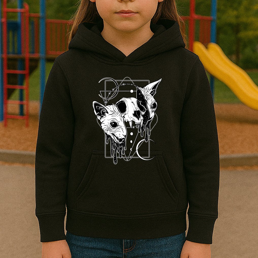 Cosmic Sphynx Kids Hoodie