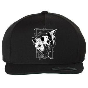 Cosmic Sphynx Wool Snapback Cap