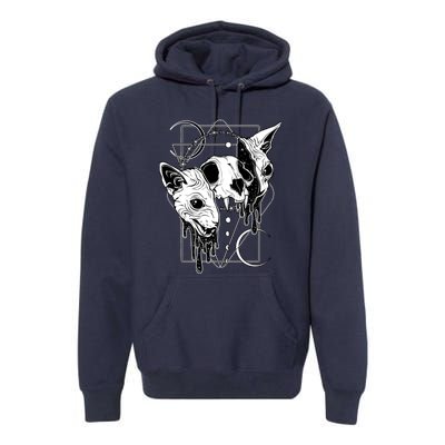 Cosmic Sphynx Premium Hoodie