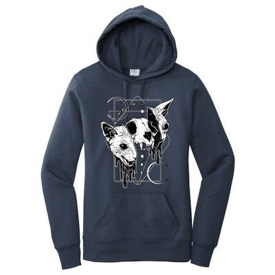 Cosmic Sphynx Women's Pullover Hoodie