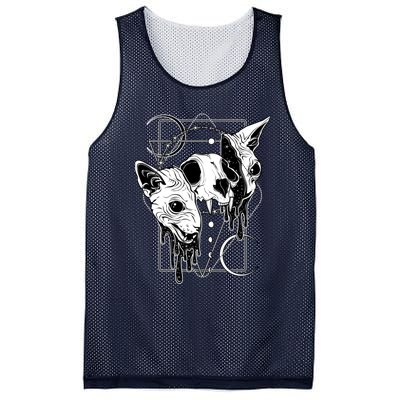 Cosmic Sphynx Mesh Reversible Basketball Jersey Tank