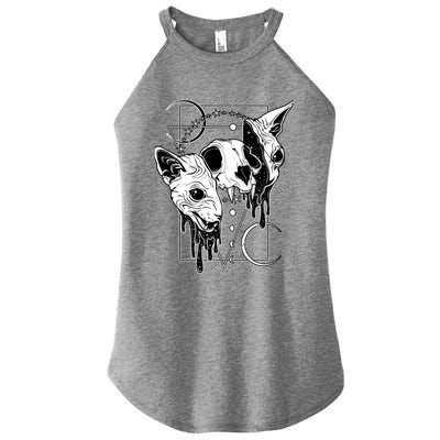 Cosmic Sphynx Women’s Perfect Tri Rocker Tank