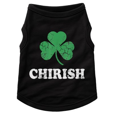 Chirish Shamrock Chicago Irish St Patricks Day Doggie Tank