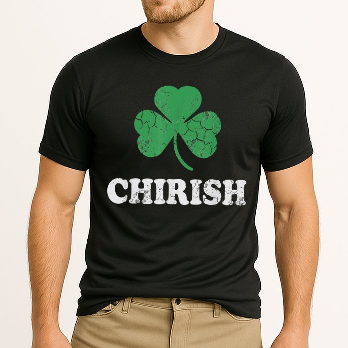 Chirish Shamrock Chicago Irish St Patricks Day Performance Shirt