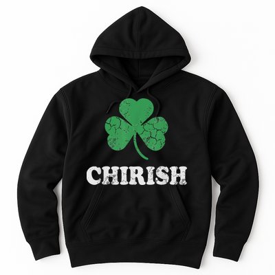 Chirish Shamrock Chicago Irish St Patricks Day Hoodie