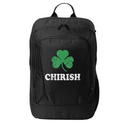 Chirish Shamrock Chicago Irish St Patricks Day City Backpack
