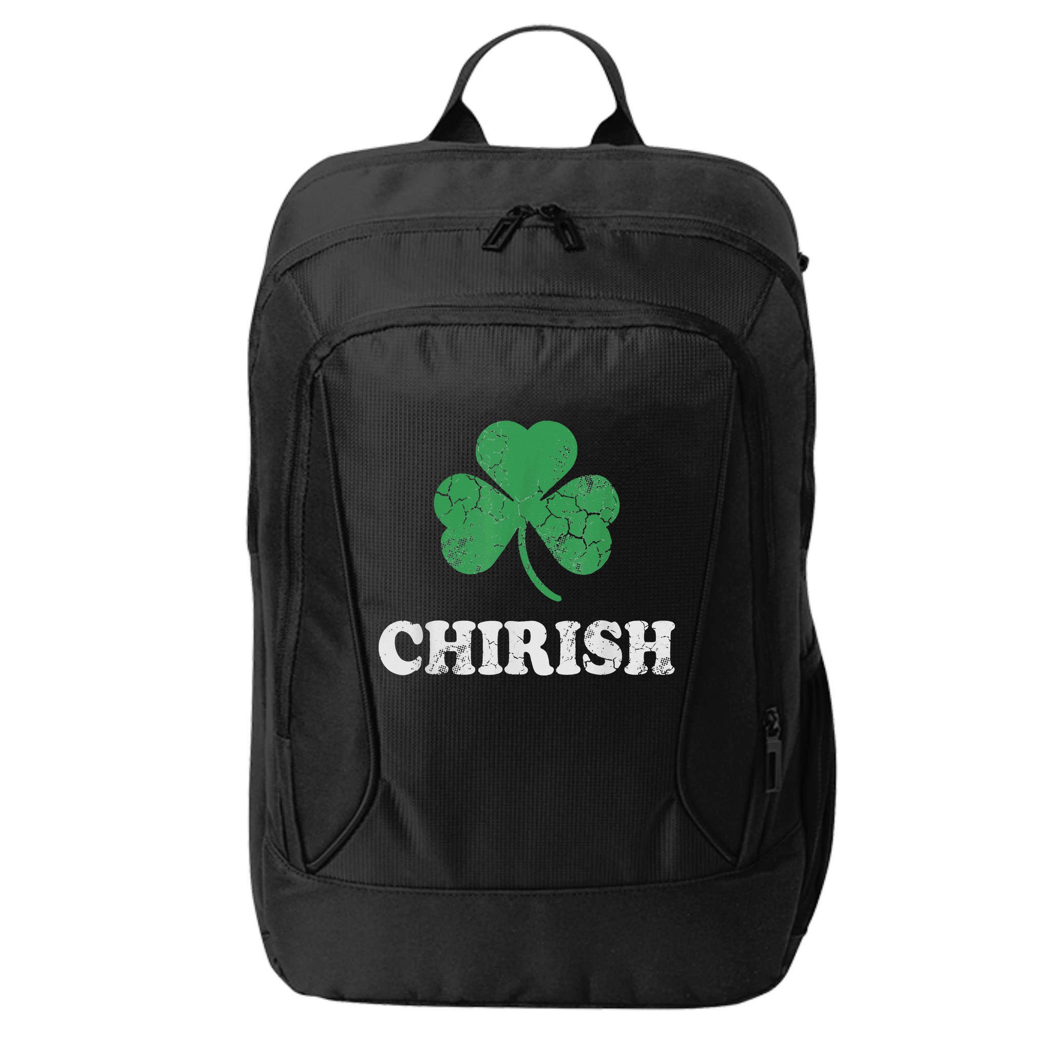 Chirish Shamrock Chicago Irish St Patricks Day City Backpack