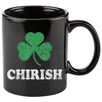 Chirish Shamrock Chicago Irish St Patricks Day 11oz C Handle Ceramic Mug
