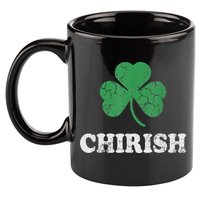 Chirish Shamrock Chicago Irish St Patricks Day 11oz C Handle Ceramic Mug
