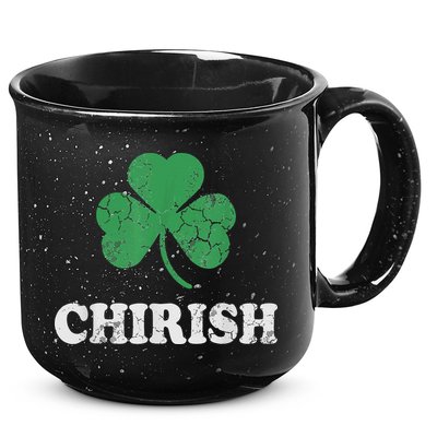 Chirish Shamrock Chicago Irish St Patricks Day 15oz Campfire Ceramic Mug