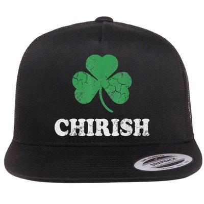 Chirish Shamrock Chicago Irish St Patricks Day Flatbill Hat