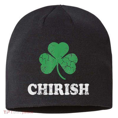 Chirish Shamrock Chicago Irish St Patricks Day Sustainable Beanie