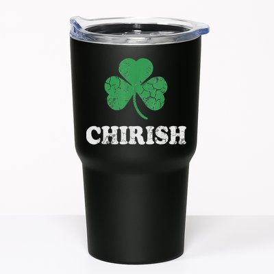 Chirish Shamrock Chicago Irish St Patricks Day Tumbler