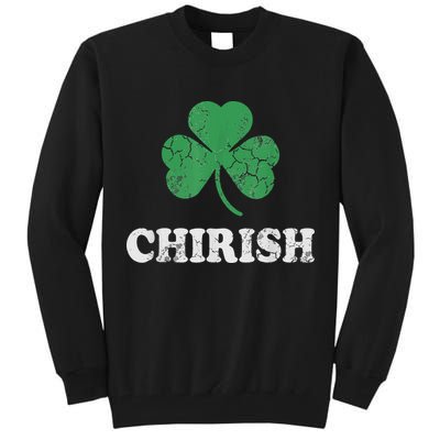 Chirish Shamrock Chicago Irish St Patricks Day Tall Sweatshirt