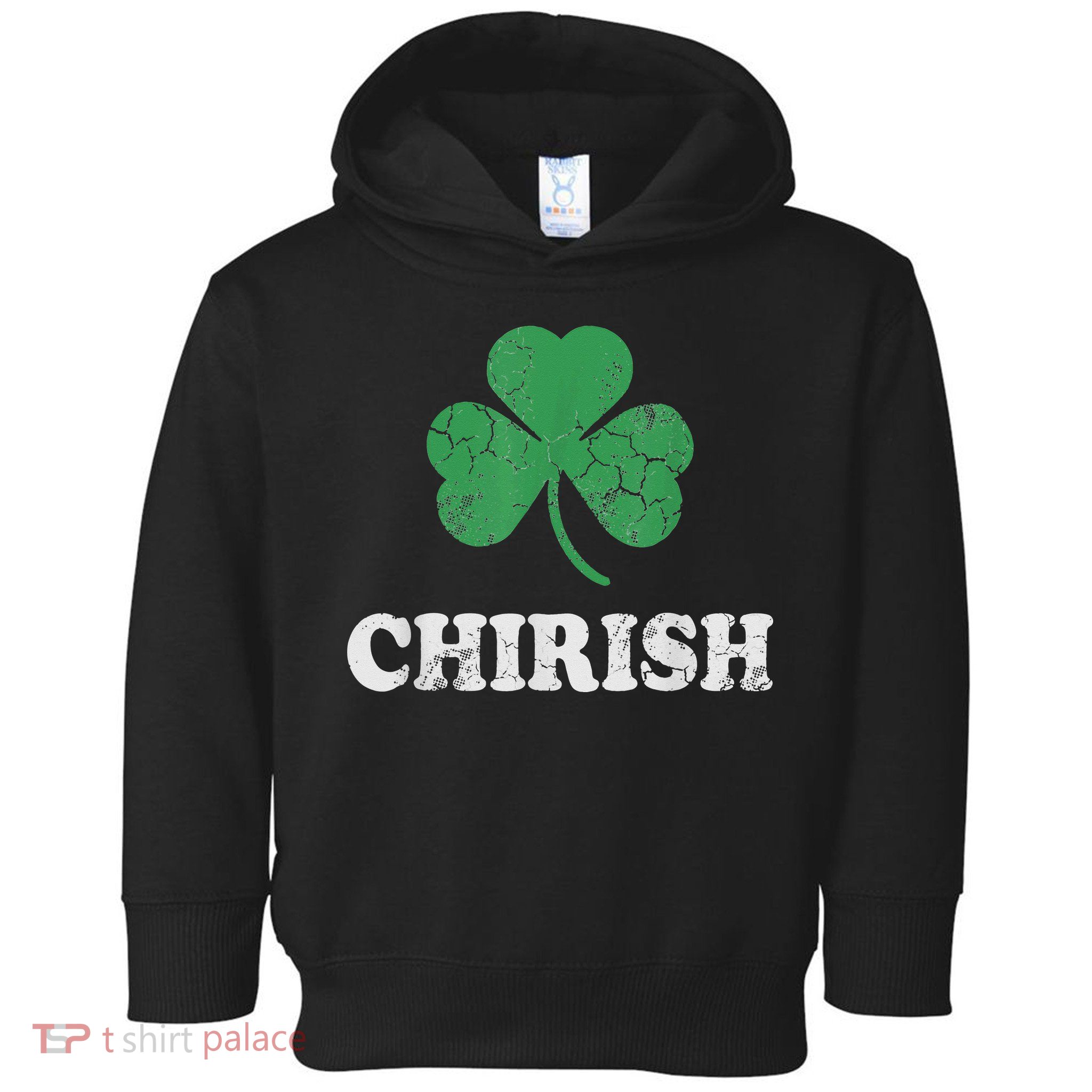 Chirish Shamrock Chicago Irish St Patricks Day Toddler Hoodie