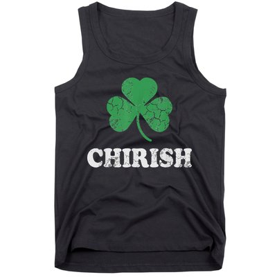 Chirish Shamrock Chicago Irish St Patricks Day Tank Top