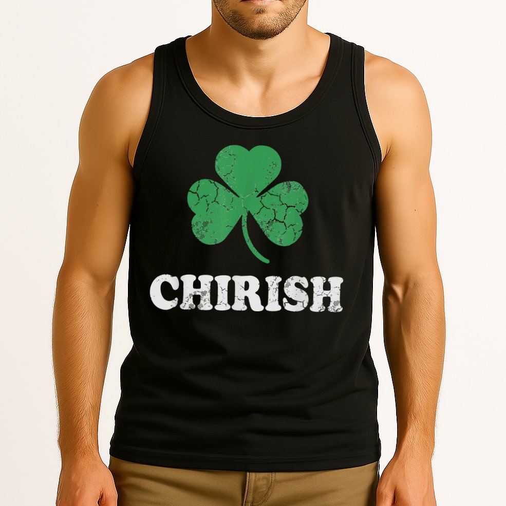 Chirish Shamrock Chicago Irish St Patricks Day Tank Top
