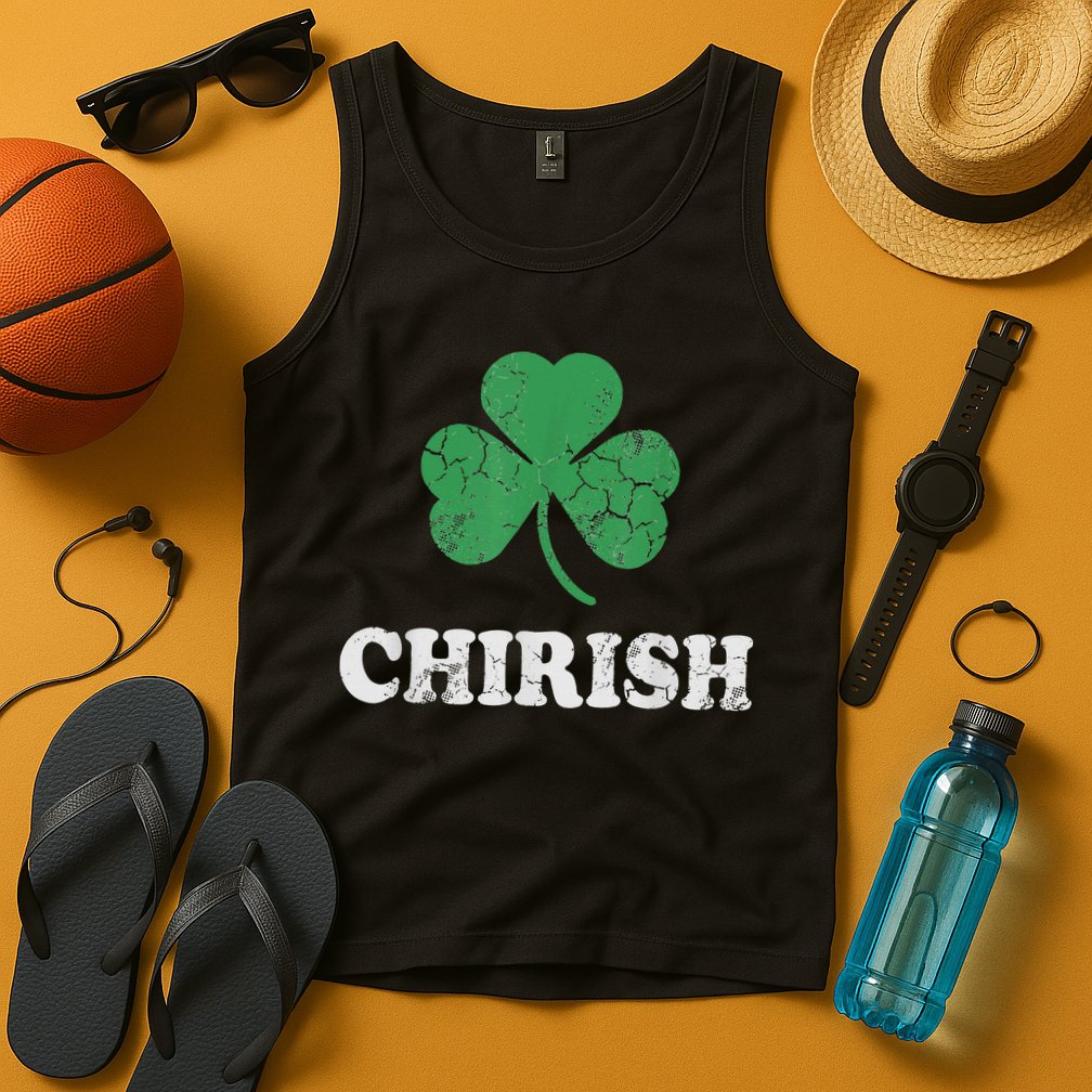 Chirish Shamrock Chicago Irish St Patricks Day Tank Top