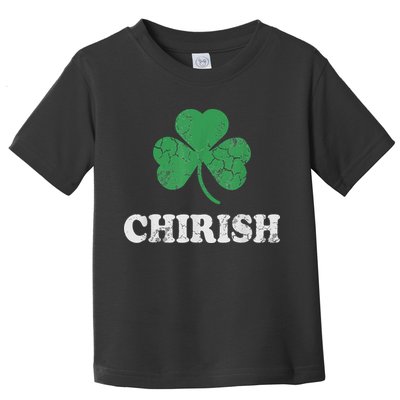 Chirish Shamrock Chicago Irish St Patricks Day Toddler T-Shirt