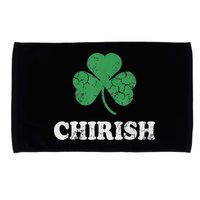 Chirish Shamrock Chicago Irish St Patricks Day Microfiber Hand Towel