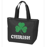 Chirish Shamrock Chicago Irish St Patricks Day Zip Tote Bag