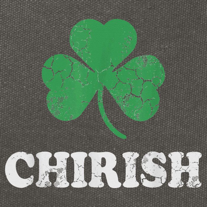 Chirish Shamrock Chicago Irish St Patricks Day Cotton Canvas Backpack