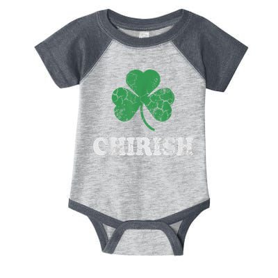 Chirish Shamrock Chicago Irish St Patricks Day Infant Baby Jersey Bodysuit