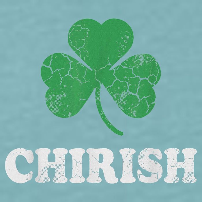 Chirish Shamrock Chicago Irish St Patricks Day Sueded Cloud Jersey T-Shirt