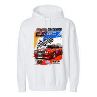 Chalenger Super Car Racing Garment-Dyed Fleece Hoodie