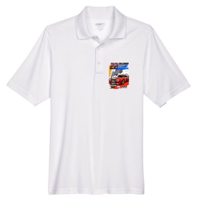 Chalenger Super Car Racing Men's Origin Performance Pique Polo