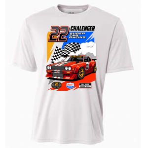 Chalenger Super Car Racing Cooling Performance Crew T-Shirt