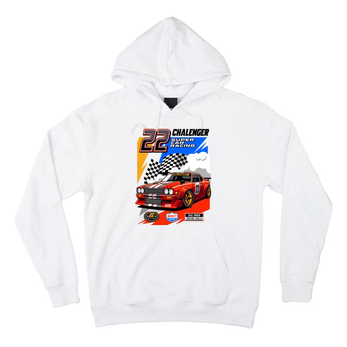 Chalenger Super Car Racing Hoodie