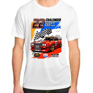 Chalenger Super Car Racing Adult ChromaSoft Performance T-Shirt