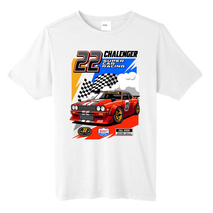 Chalenger Super Car Racing Tall Fusion ChromaSoft Performance T-Shirt