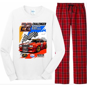 Chalenger Super Car Racing Long Sleeve Pajama Set